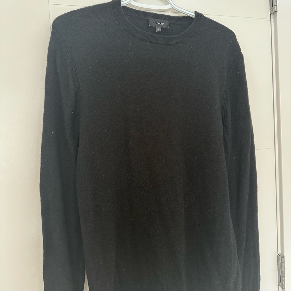 THEORY Riland Harman Merino Wool Blend Pullover Sweater Crewneck - Picture 3 of 6